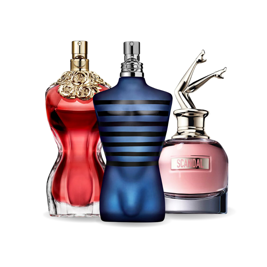 Zestaw 3 Perfum | LA BELLE + ULTRA MALE + Gaultier SCANDAL [100 ml każdy]