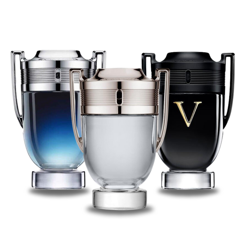 Zestaw 3 Perfum | Paco Rabanne INVICTUS LEGEND + INVICTUS + INVICTUS VICTORY [100 ml każdy]
