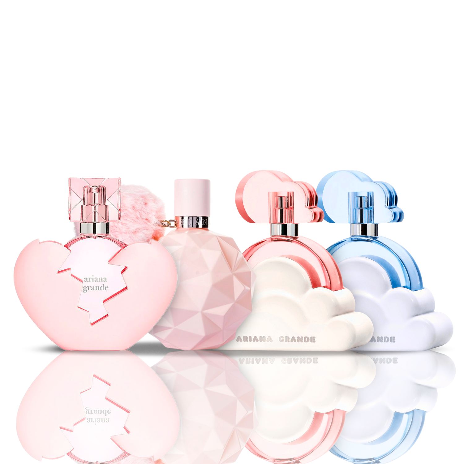 Zestaw 4 Perfum | Ari + Cloud + Cloud Pink + Thank U Next Ariana Grande [100 ml każdy]